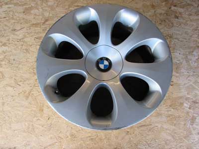 BMW 19 x 8.5 Inch ET:14 Wheel Rim Ellipsoid Styling 121 w/ Center Cap 36116760629 E63 E64 645Ci 650i